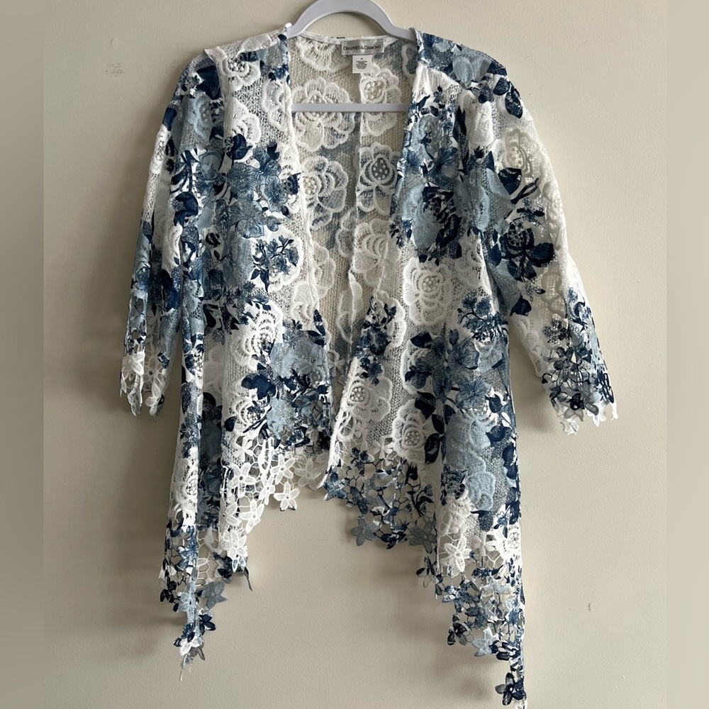 DRAPER’S & DAMONS All Lace Cardigan